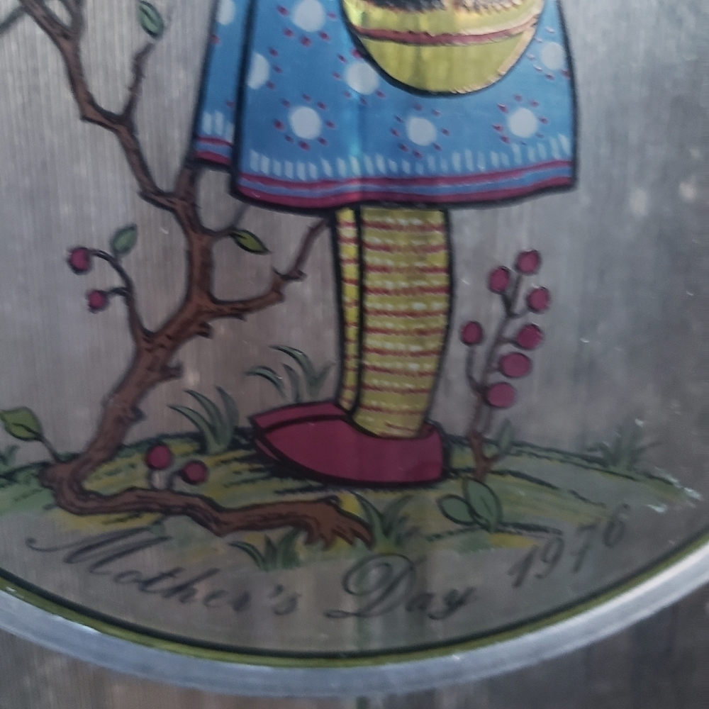 Hummel stained glass suncatcher Mother's Day Sister Berta vintage 1976 Devotion - Picture 5 of 8